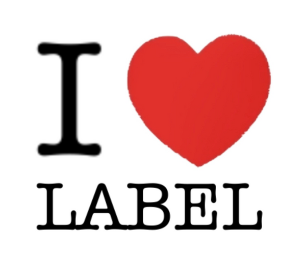 I Love Label